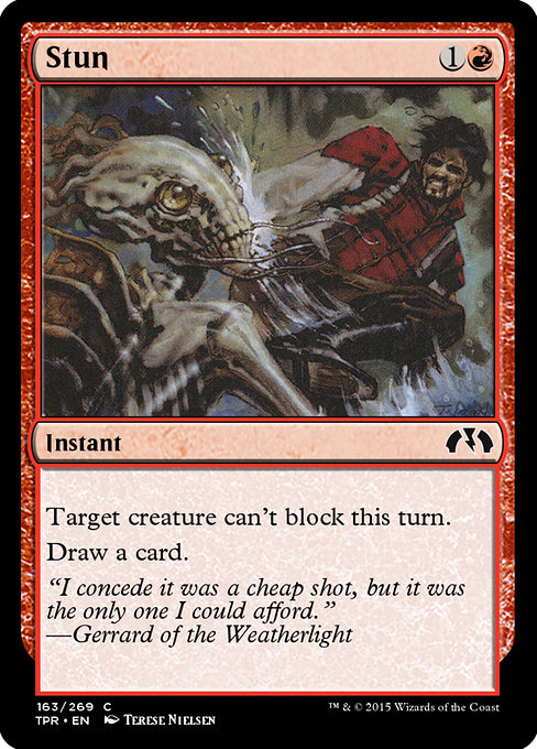 Stun highlighted card art