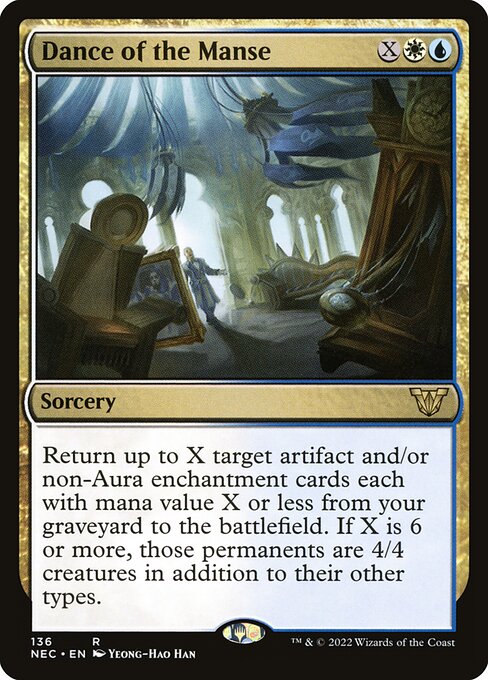 Dance of the Manse from Neon Dynasty Commander