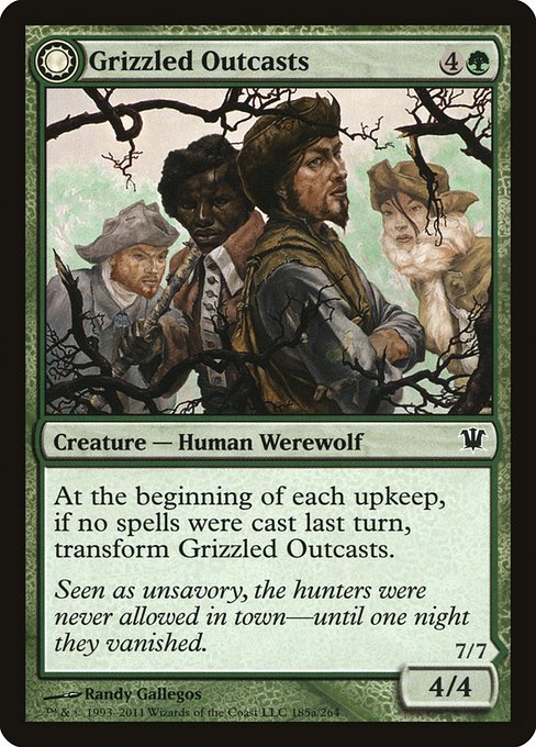 Grizzled Outcasts // Krallenhorde Wantons from Innistrad