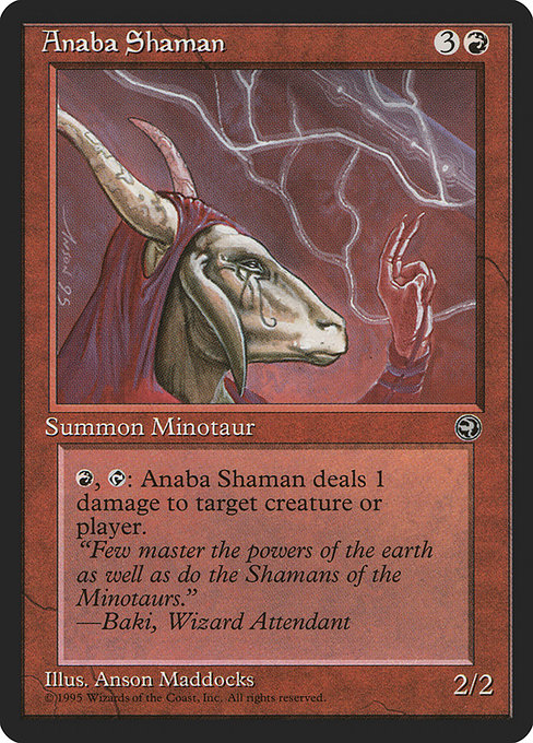 Anaba Shaman from Homelands