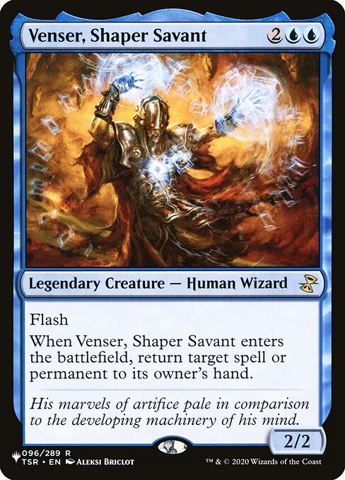 Venser, Shaper Savant from The List
