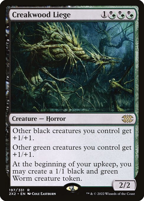 Creakwood Liege highlighted card art