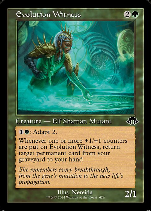 Evolution Witness highlighted card art