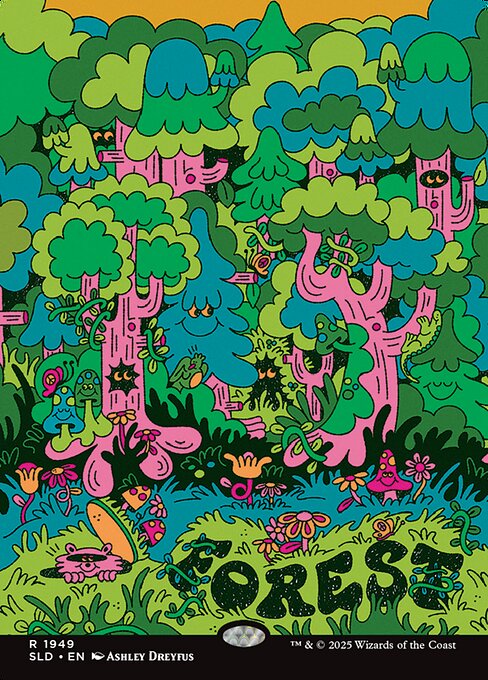 Forest from Secret Lair Drop