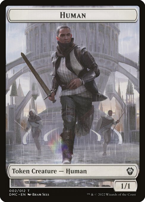 Human from Dominaria United Commander Tokens