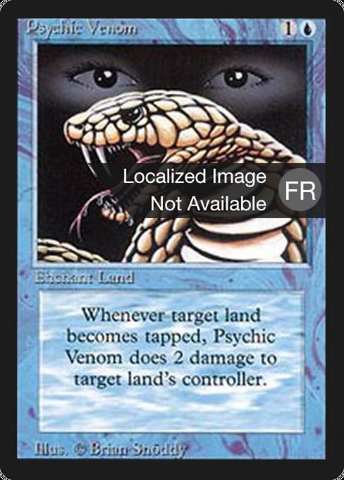 Psychic Venom from Foreign Black Border