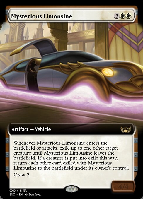 Mysterious Limousine from Magic Online Promos