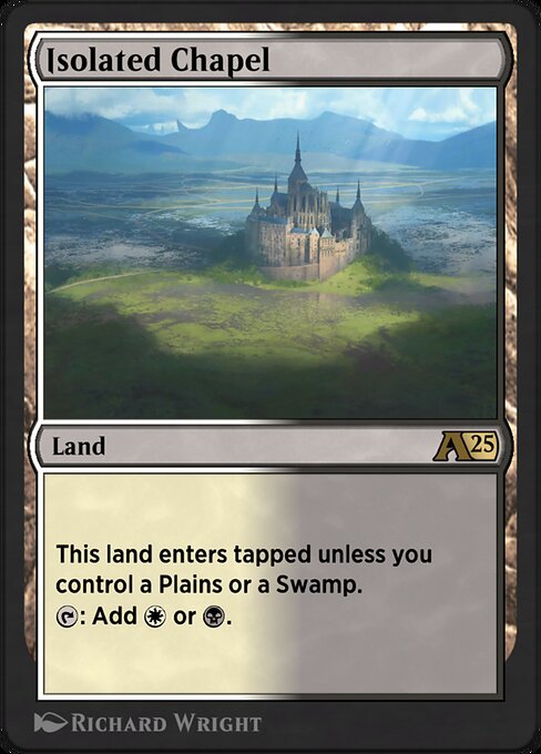Isolated Chapel highlighted card art