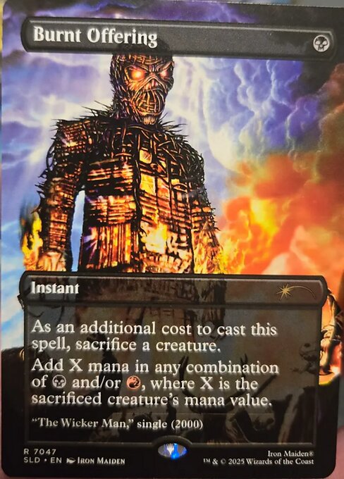 Burnt Offering from Secret Lair Drop