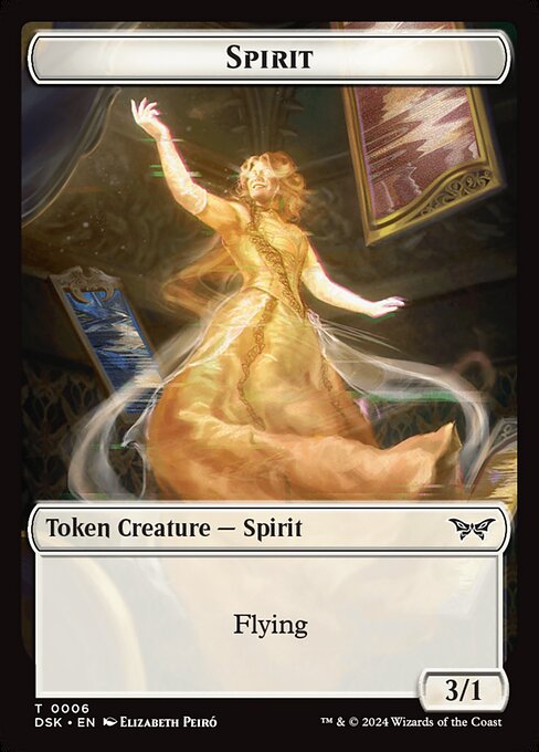 Spirit highlighted card art