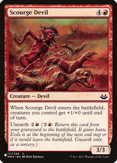 Scourge Devil highlighted card art