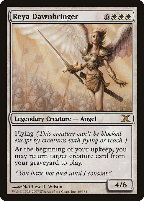 Reya Dawnbringer from Tenth Edition