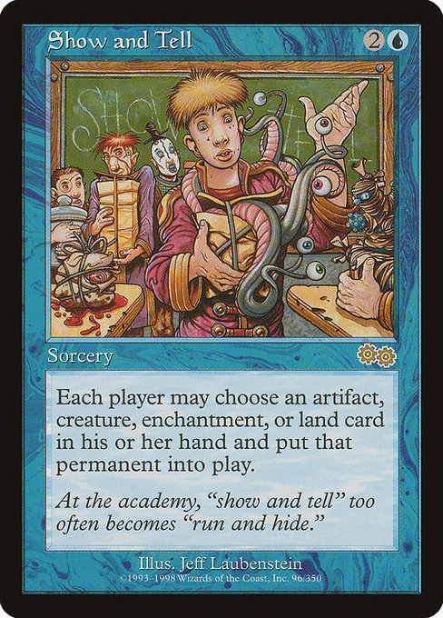 Show and Tell from Urza's Saga