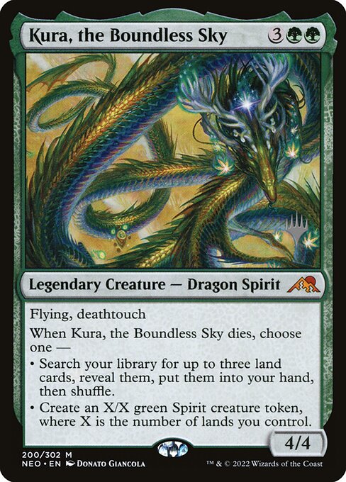Kura, the Boundless Sky from Kamigawa: Neon Dynasty Promos