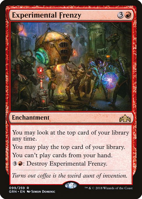 Experimental Frenzy highlighted card art