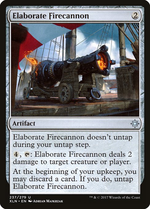 Elaborate Firecannon highlighted card art
