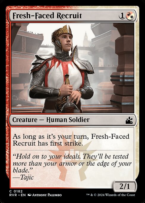 Fresh-Faced Recruit from Ravnica Remastered