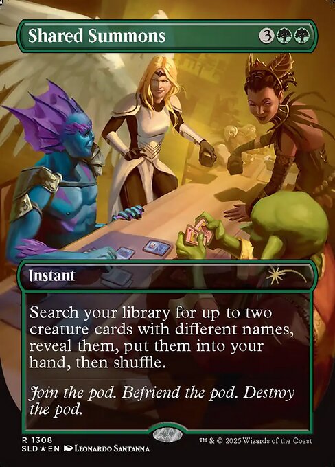 Shared Summons highlighted card art