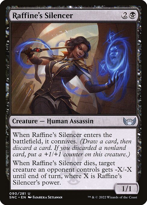 Raffine's Silencer highlighted card art