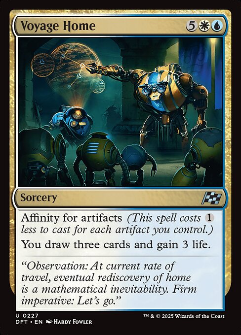 Voyage Home from Aetherdrift