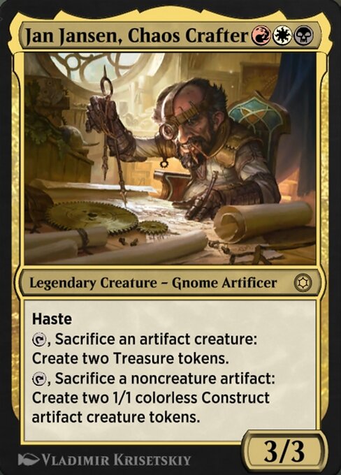 Jan Jansen, Chaos Crafter highlighted card art