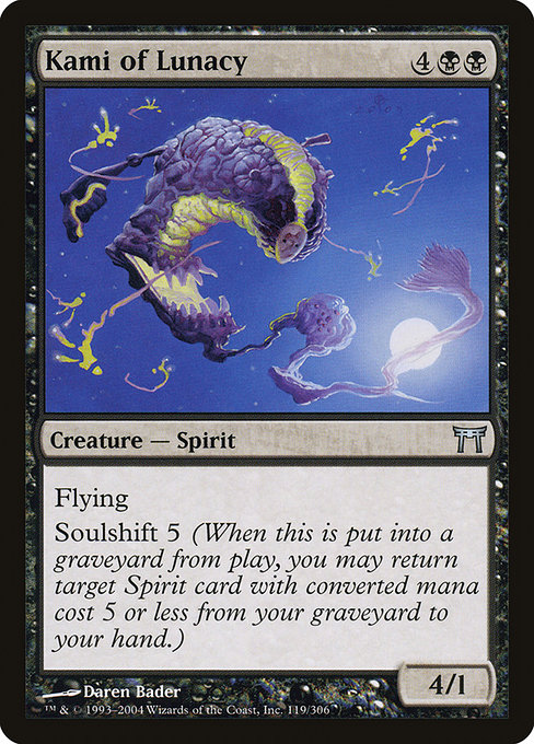 Kami of Lunacy highlighted card art