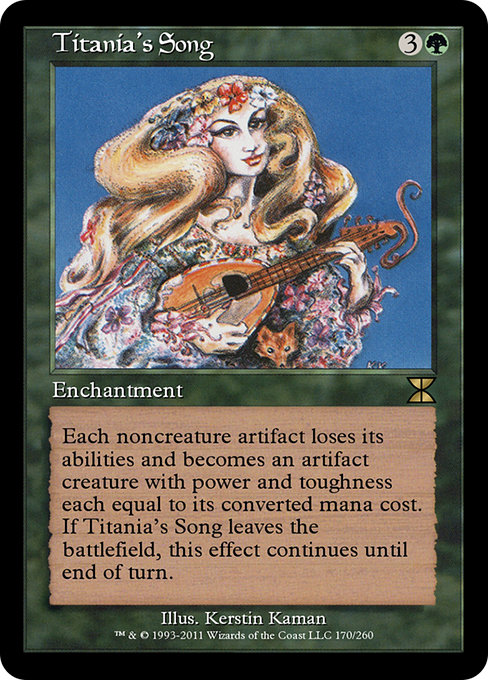 Titania's Song from Masters Edition IV