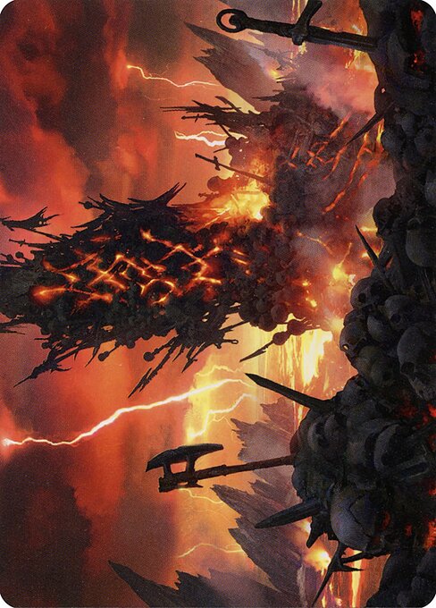 Immersturm Skullcairn // Immersturm Skullcairn highlighted card art