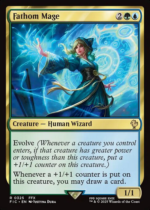 Fathom Mage highlighted card art