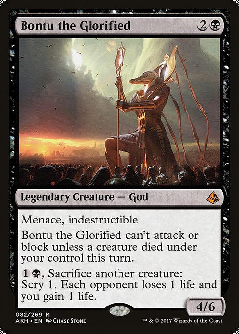 Bontu the Glorified from Amonkhet