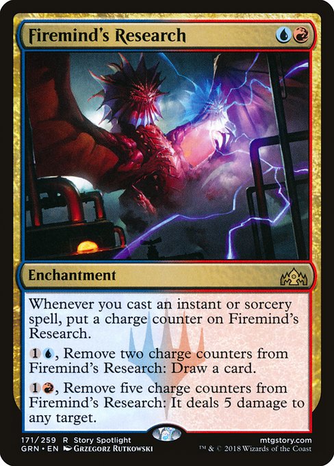 Firemind's Research from Guilds of Ravnica