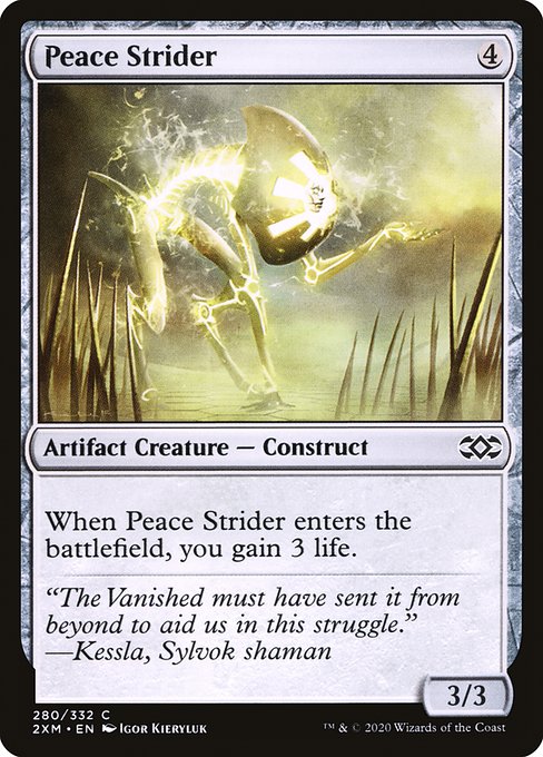 Peace Strider highlighted card art