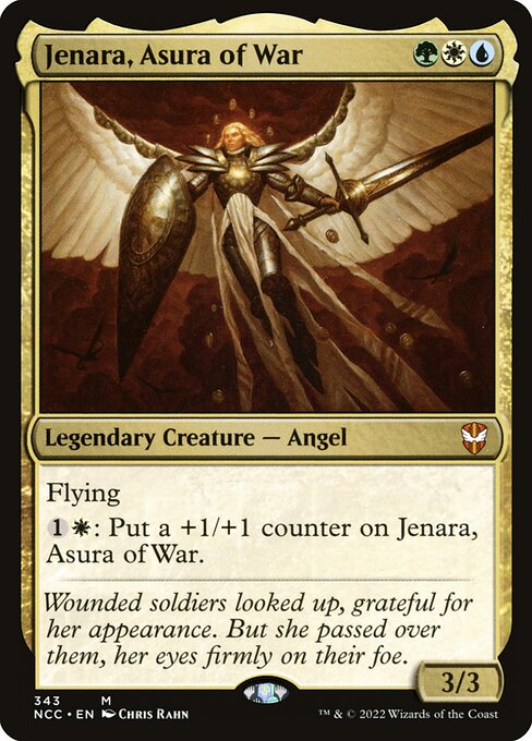 Jenara, Asura of War highlighted card art