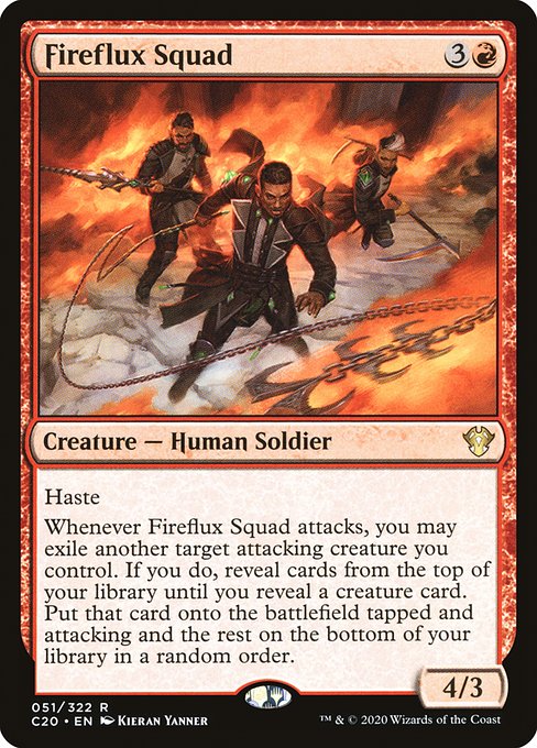 Fireflux Squad highlighted card art