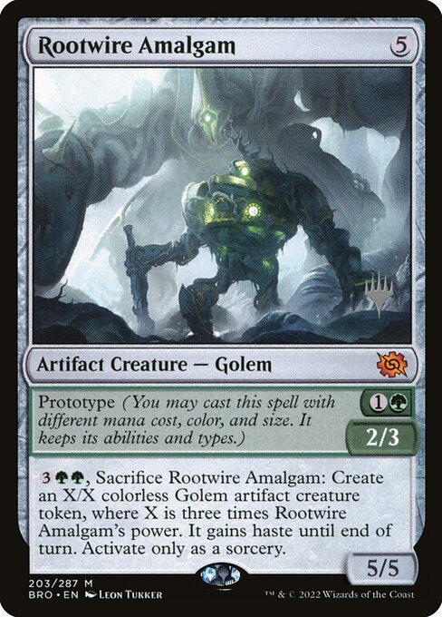 Rootwire Amalgam from The Brothers' War Promos