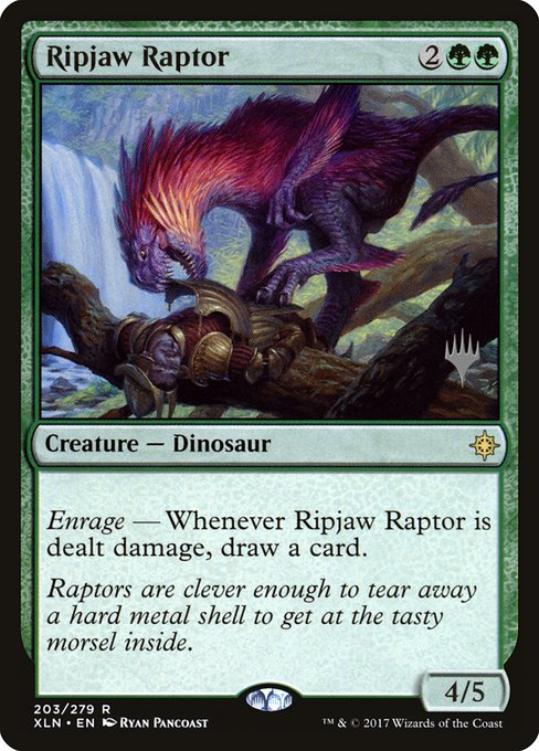 Ripjaw Raptor from Ixalan Promos