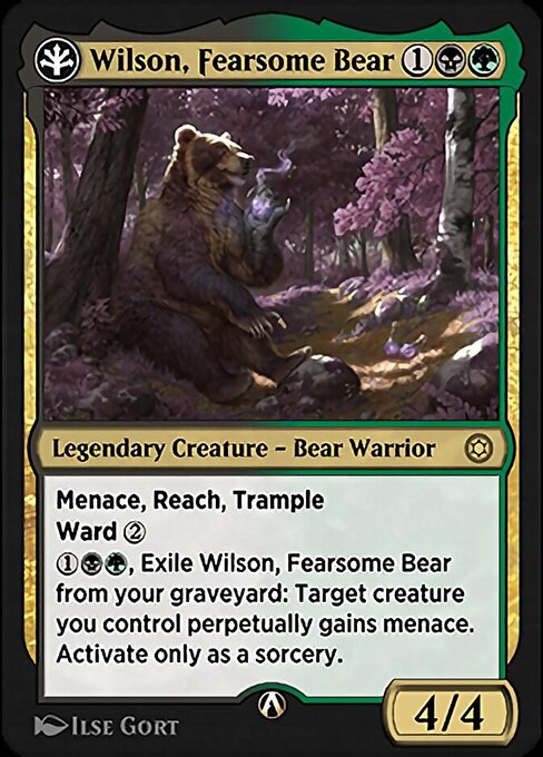 Wilson, Fearsome Bear highlighted card art