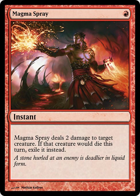 Magma Spray from Magic Online Promos