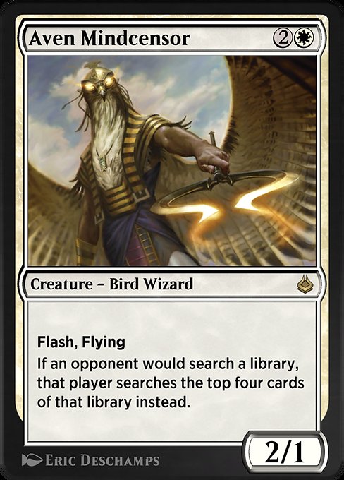 Aven Mindcensor from Amonkhet Remastered