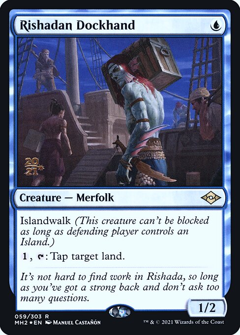 Rishadan Dockhand from Modern Horizons 2 Promos
