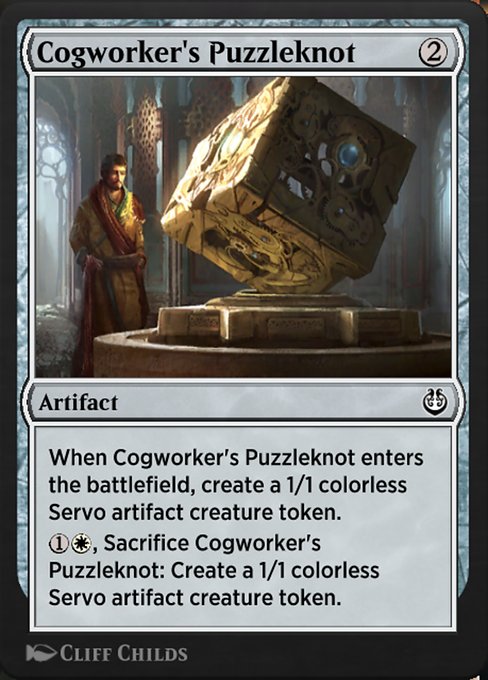 Cogworker's Puzzleknot highlighted card art