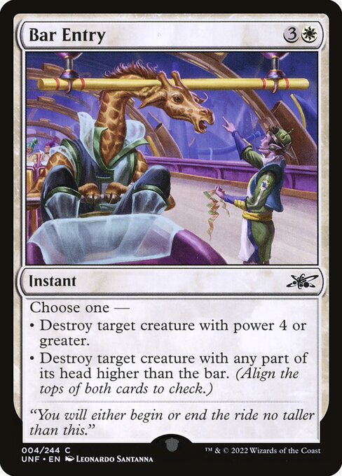 Bar Entry highlighted card art