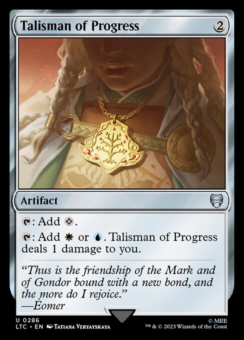 Talisman of Progress from Tales of Middle-earth Commander