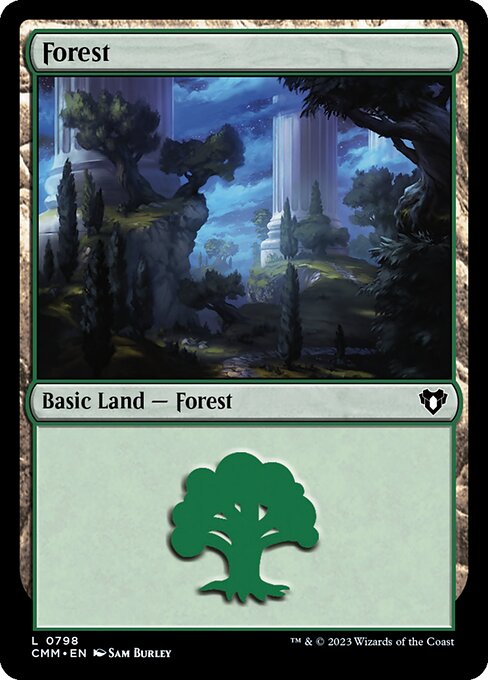 Forest from Commander Masters