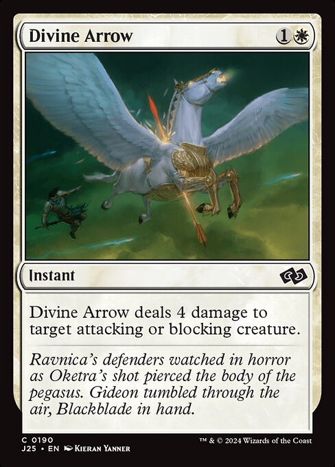 Divine Arrow highlighted card art