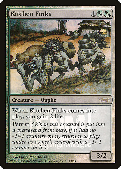 Kitchen Finks from Friday Night Magic 2009