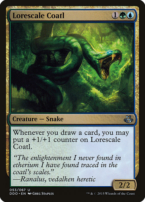 Lorescale Coatl from Duel Decks: Elspeth vs. Kiora