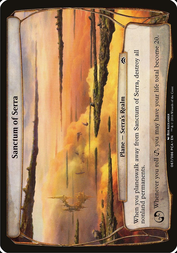 Sanctum of Serra highlighted card art