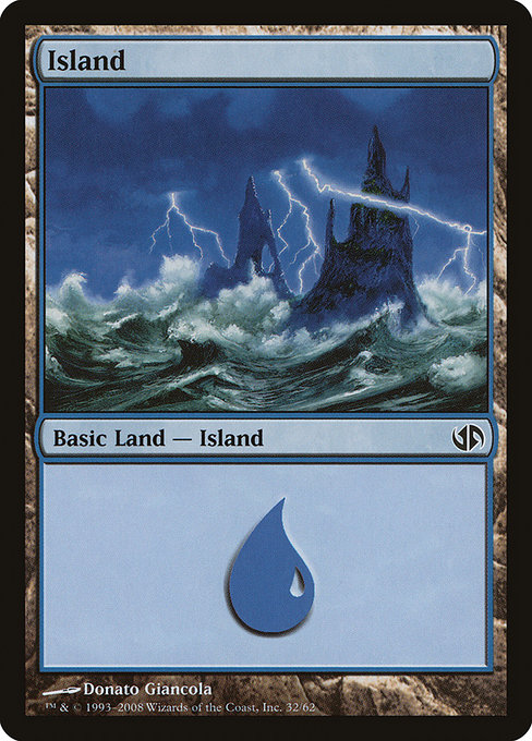 Island from Duel Decks: Jace vs. Chandra