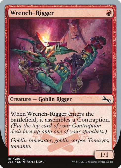Wrench-Rigger highlighted card art